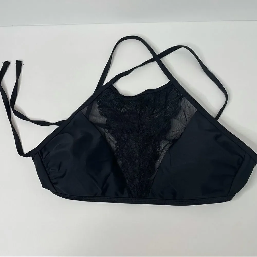 SO| Medium|Bathing Suit Bikini Top| Lace